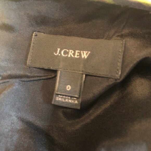 J. Crew Dress Women’s Sz 0 Linen Fit & Flare Cap Sleeve In Clover - Picture 7 of 14